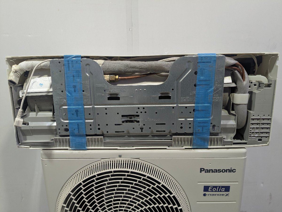 【１円スタート】埼玉発　Panasonic　ルームエアコン室內(nèi)機(jī)室外機(jī)セット　CS-281DJ-W　2021年制　TRY