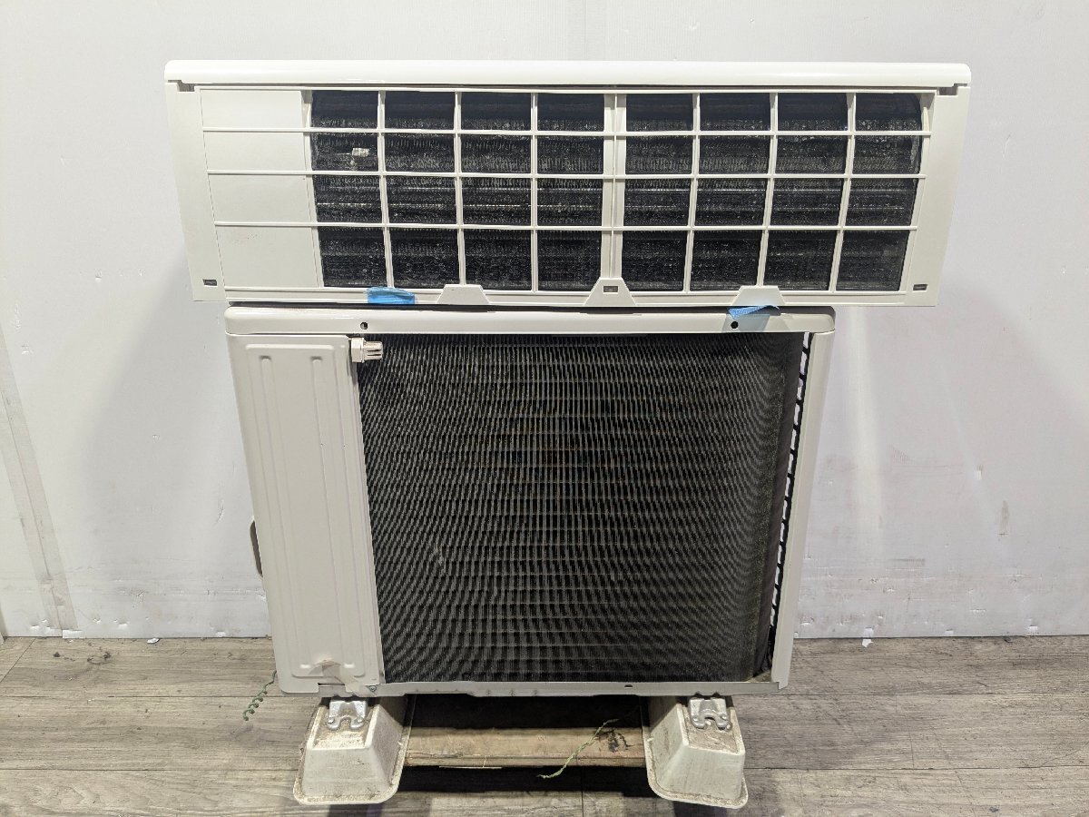 【１円スタート】埼玉発　Panasonic　ルームエアコン室內(nèi)機(jī)室外機(jī)セット　CS-281DJ-W　2021年制　TRY