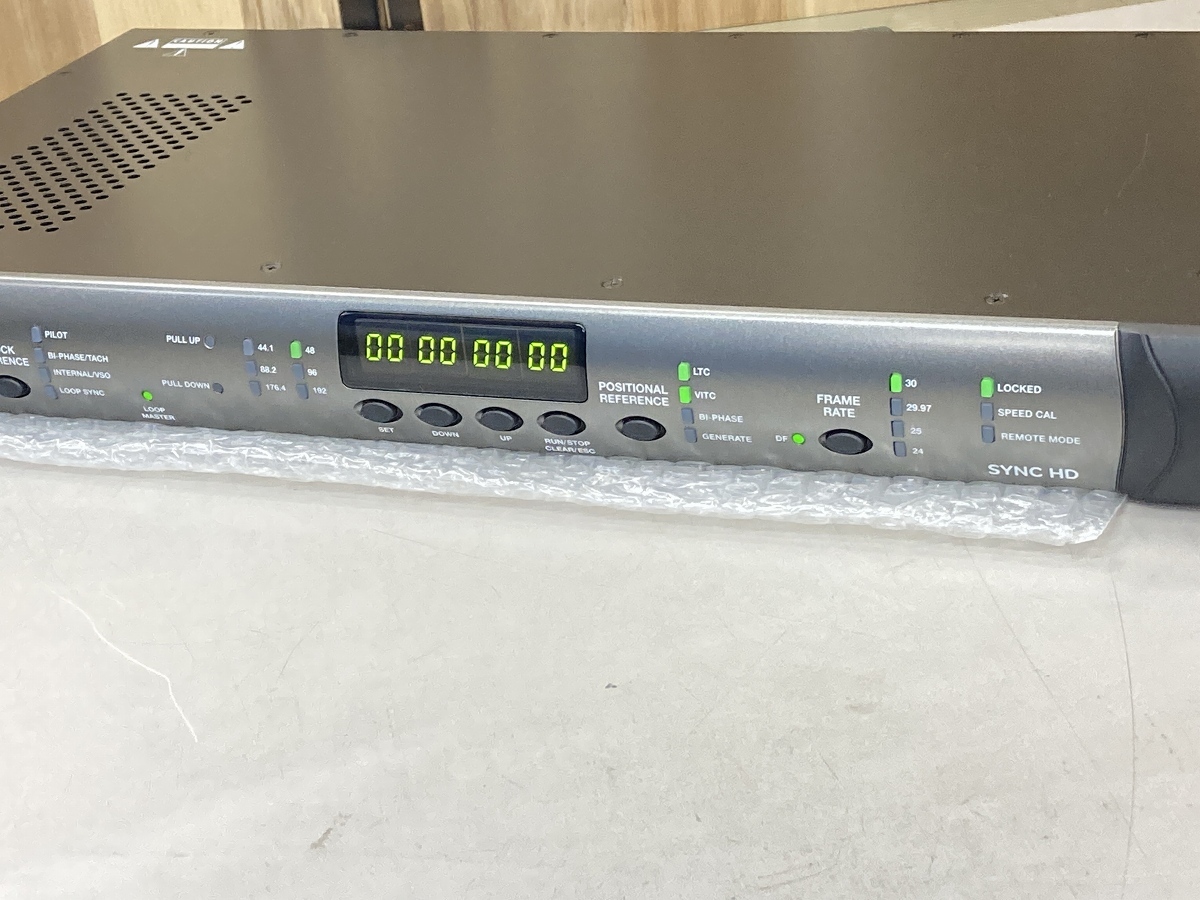 Digidesign/AVID SYNC-HD マスタークロックハードウェア ※通電のみ確認 a-④