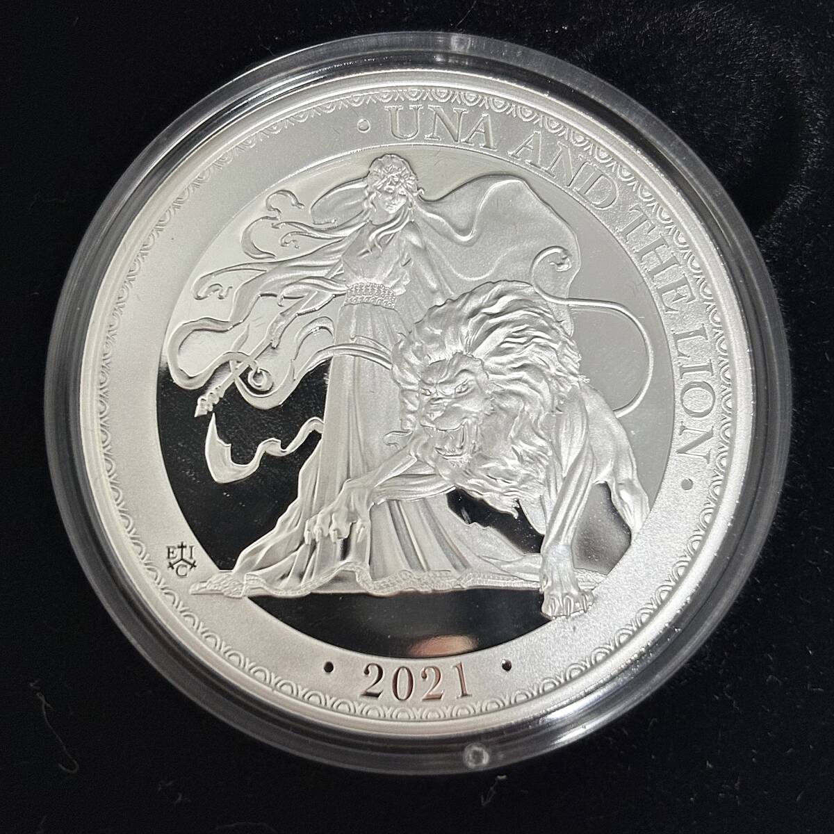 ⭐東インド会社 2021年 ウナとライオン プルーフ銀貨