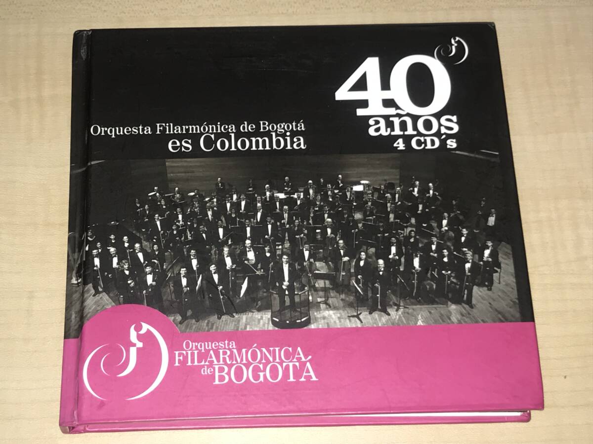 ボゴタ・フィルハーモニー管弦楽団/40 anos◆コロンビア盤/4CD_画像1