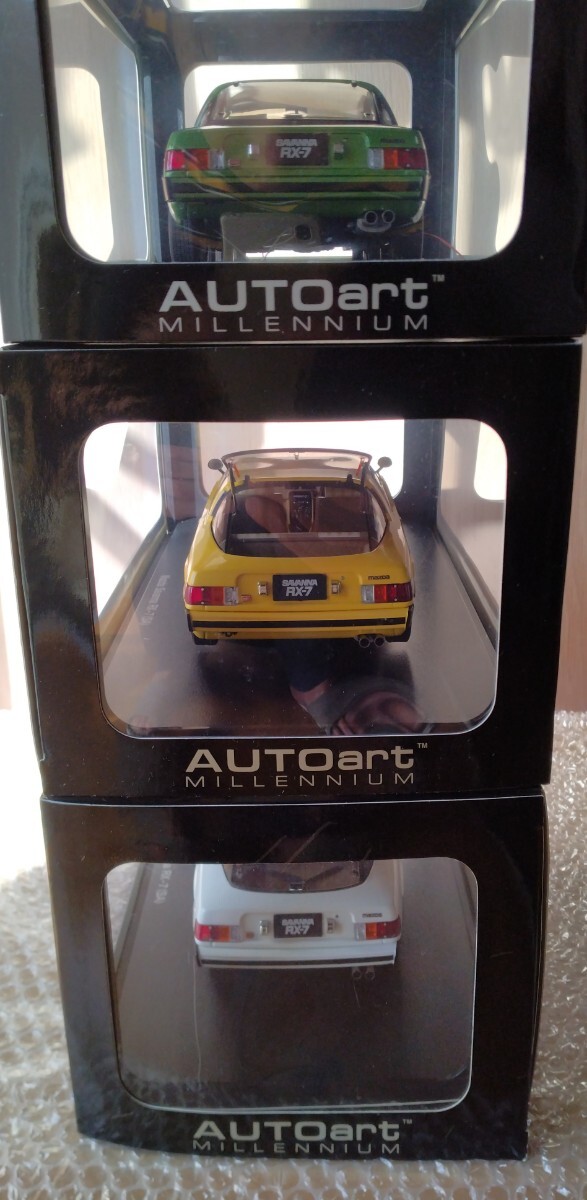 1/18 AUTOart サバンナＲＸ-７（SA）３臺セット