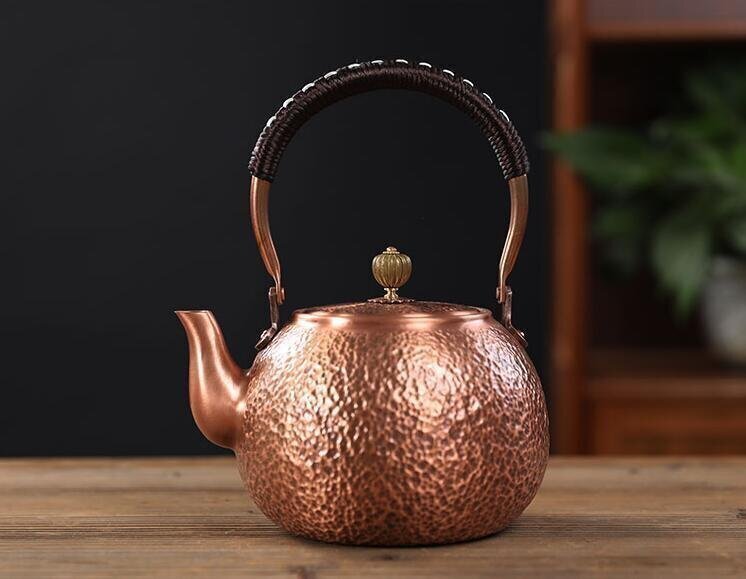 新品推薦☆急須 古風 やかん 提梁壺 茶壺 水壷 煮茶壷 茶道具 銅
