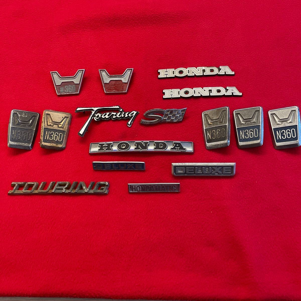 ホンダ360 ライフ　ステップバンＮ360 エンブレム16點　中古　　一式　