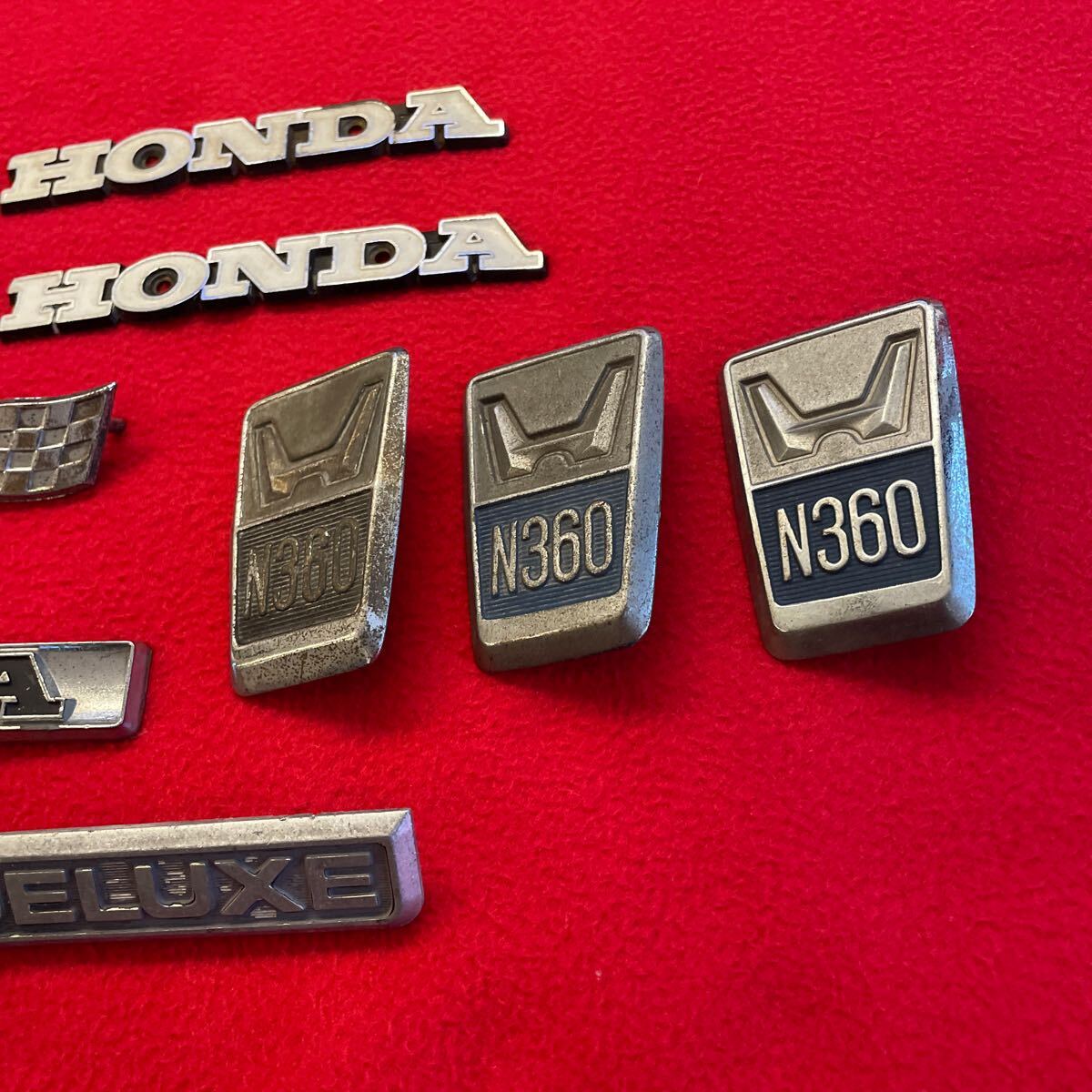 ホンダ360 ライフ　ステップバンＮ360 エンブレム16點　中古　　一式　