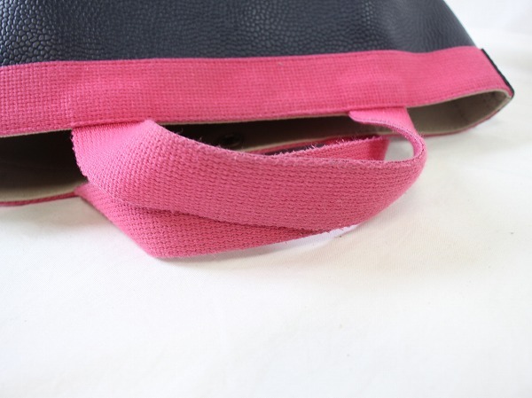 1円　エルベシャプリエ　Herve Chapelier　701GP　舟形トート　ミニハンドバッグ　コーテッドキャンバス　リュクス　ネイビー　YA161