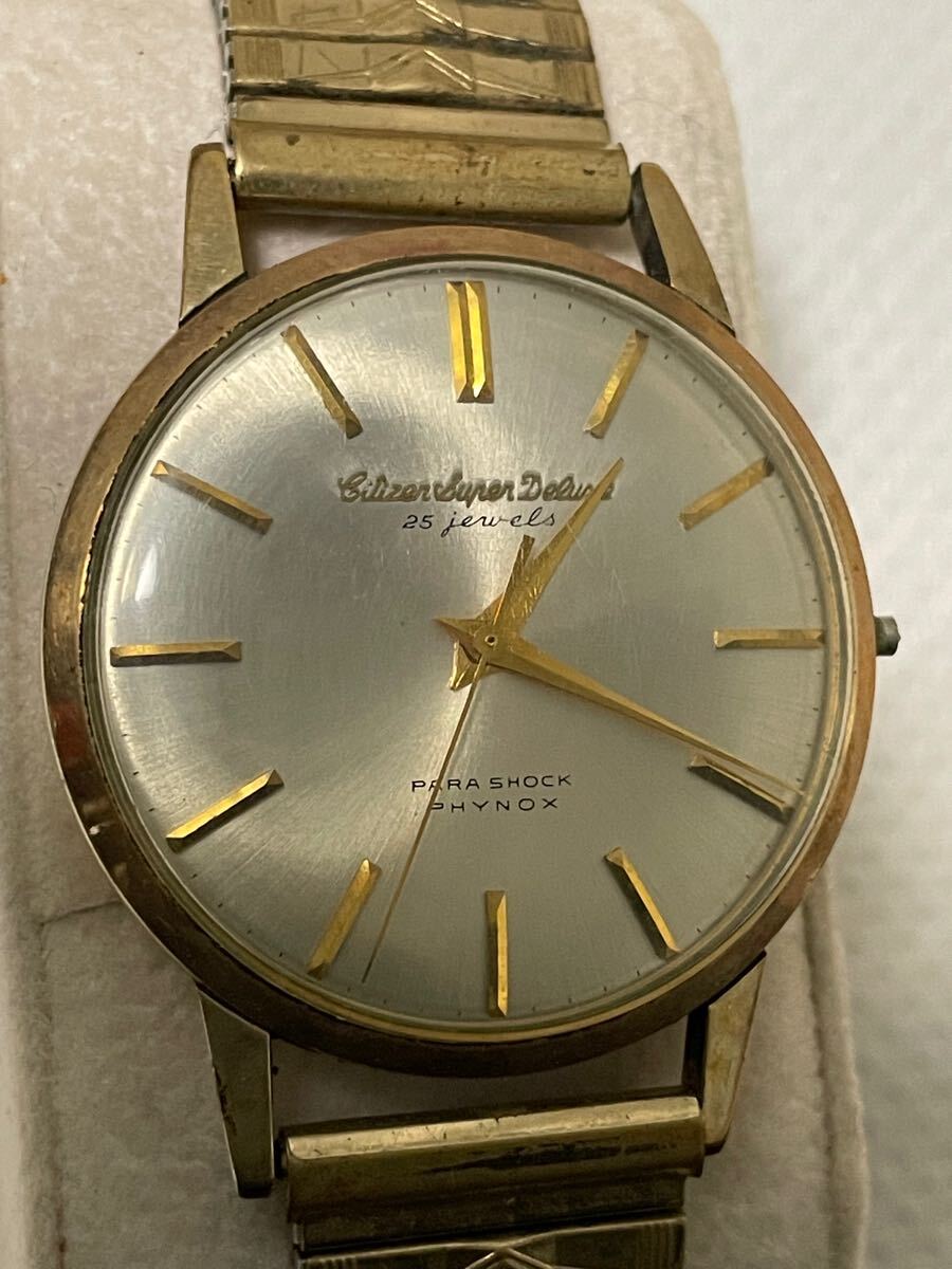 Citizen super deluxe 25石 Para Shock シチズン 腕時計