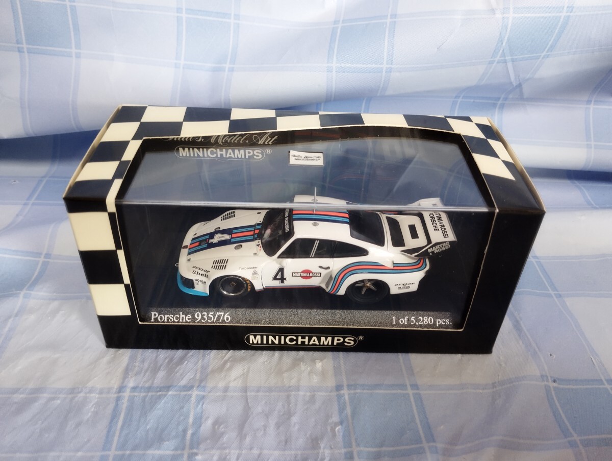 MINICHAMPS 1/43 ミニチャンプス Porsche 935 6h Watkins Glen 1976 Winner #4 ポルシェ　レーシング　ミニカー　激レア　MARTINI ROSSI