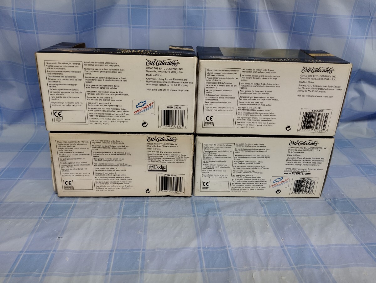 AMERICAN MUSCLE 1/64 アメリカンマッスル　Dodge Charger / Chevy Impala / Pontiac GTO / Chevelle ダッジ　ポンティアック　インパラ　