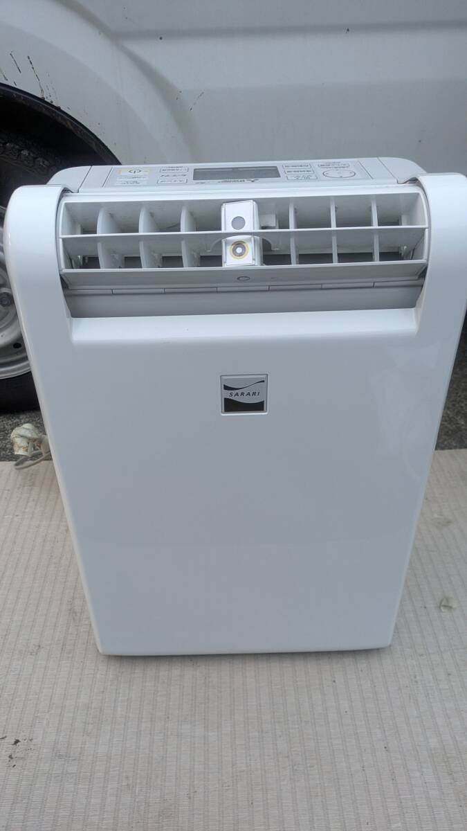 三菱電機 2022年製 中古良品 MJ-M120TX-W コンプレッサー式衣類乾燥除湿機 SARARI(サラリ) 部屋干しおまかせムーブアイ搭載タイプ
