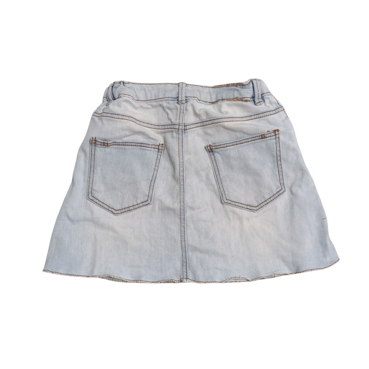 【送料無(wú)料】ZARA　ザラ　 デニム　スカート　122cm　ウエスト調(diào)節(jié)ゴム　女の子　キッズ　子供服