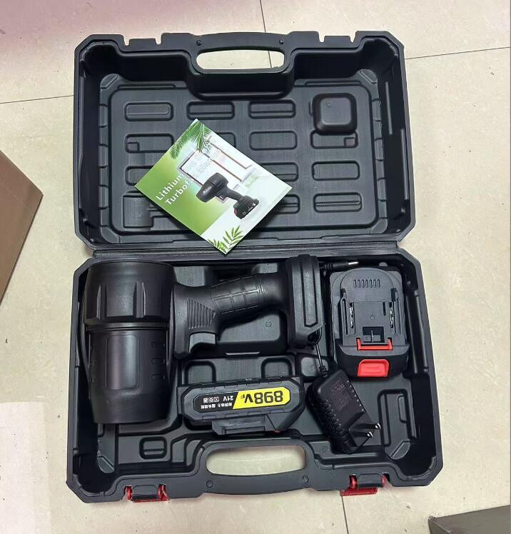 新入荷高品質ブロワー洗車ブロワーエアダスタージェットブロワー ターボジェットファン 65m/s 超強力 800w 高速回転 1190バッテリー2個付き