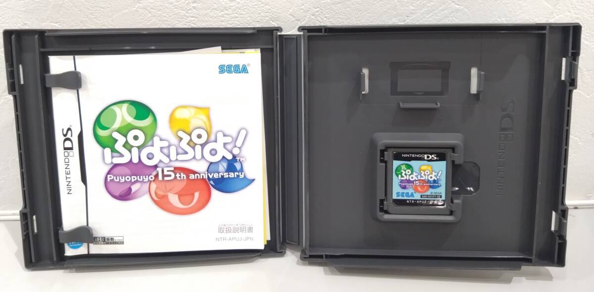 67275★【ニンテンドウDS用ゲームソフト】 ぷよぷよ！　puyopuyo 15th anniversary