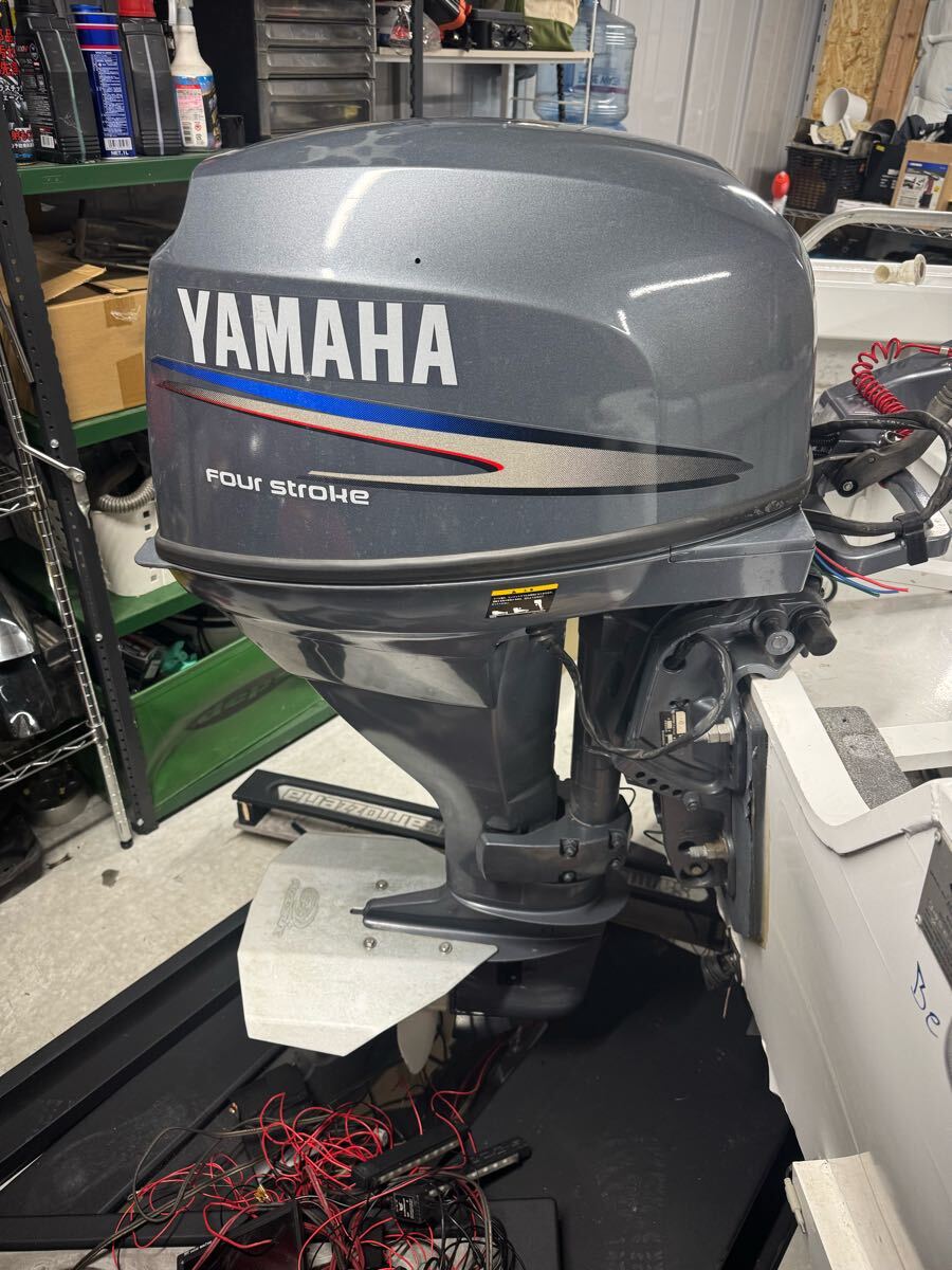 船外機 ヤマハ エンジン絶好調 YAMAHA25馬力4スト(10馬力
