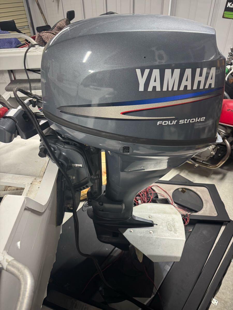 船外機 ヤマハ エンジン絶好調 YAMAHA25馬力4スト(10馬力