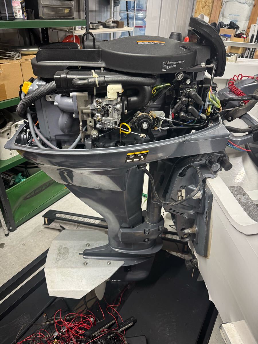 船外機 ヤマハ エンジン絶好調 YAMAHA25馬力4スト(10馬力