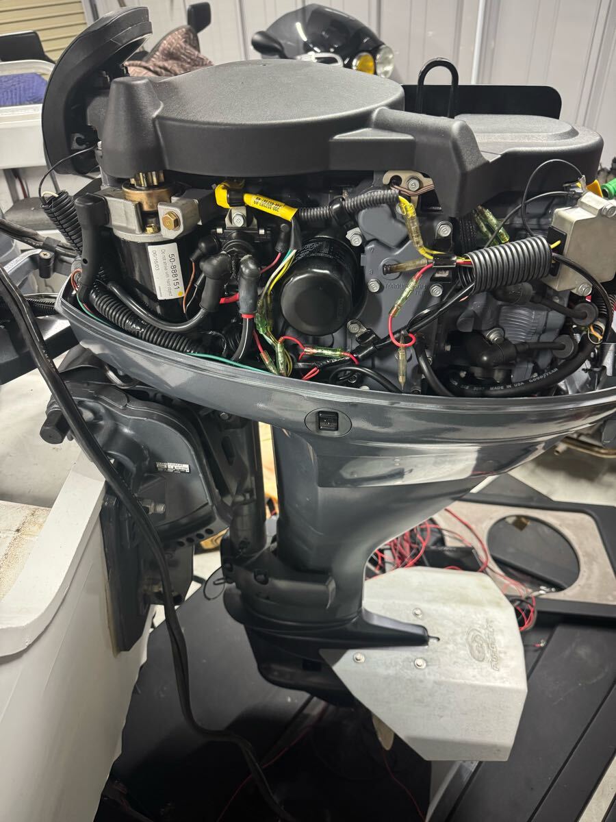 船外機 ヤマハ エンジン絶好調 YAMAHA25馬力4スト(10馬力