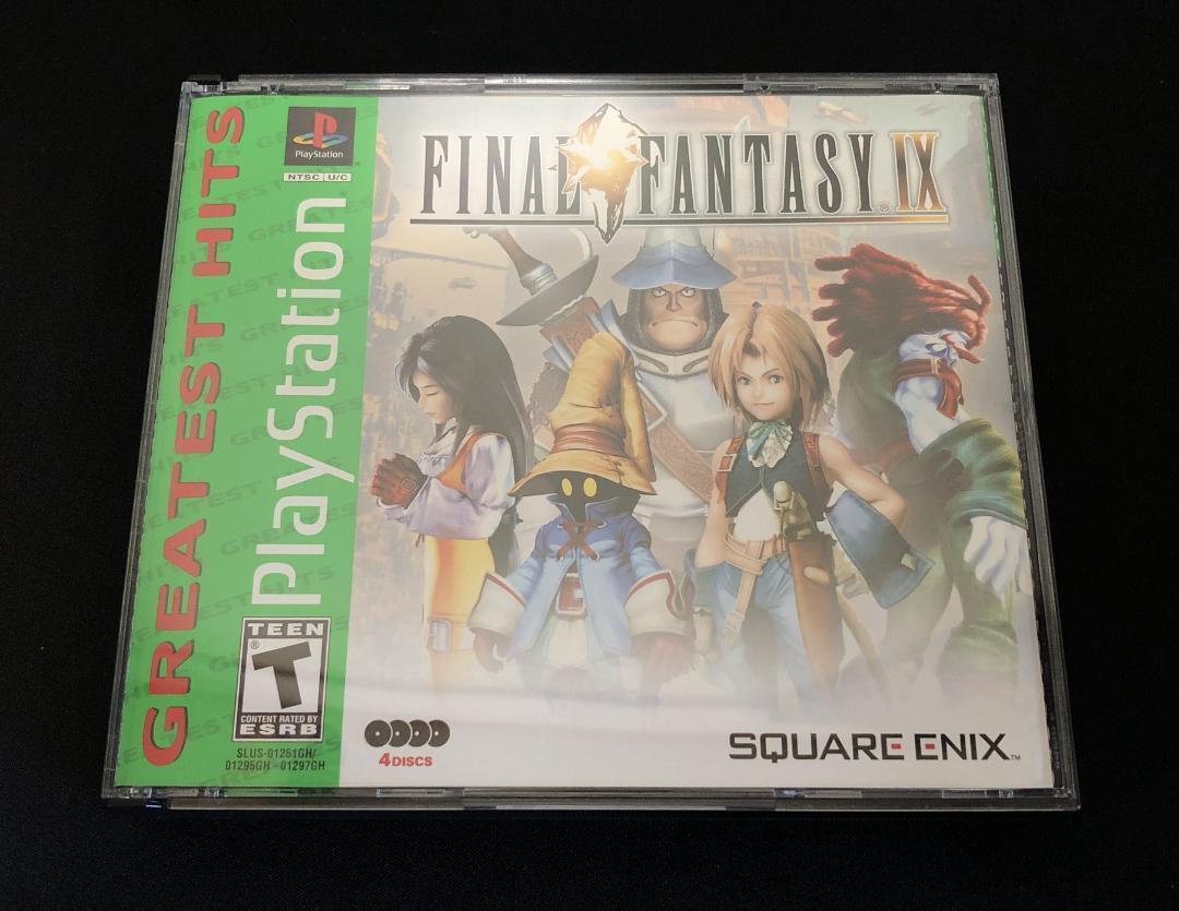 PS1 Final Fantasy IX / Final Fantasy 9 Greatest Hits Северная Америка версия SLUS-01251GH SQUARE ENIX / квадратное enix 
