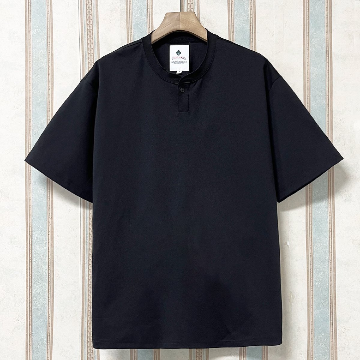 絶賛 定価2萬 FRANKLIN MUSK?アメリカ?ニューヨーク発 半袖Tシャツ コットン100％ 通気 吸汗 快適 無地 スウェット 夏 サイズ4