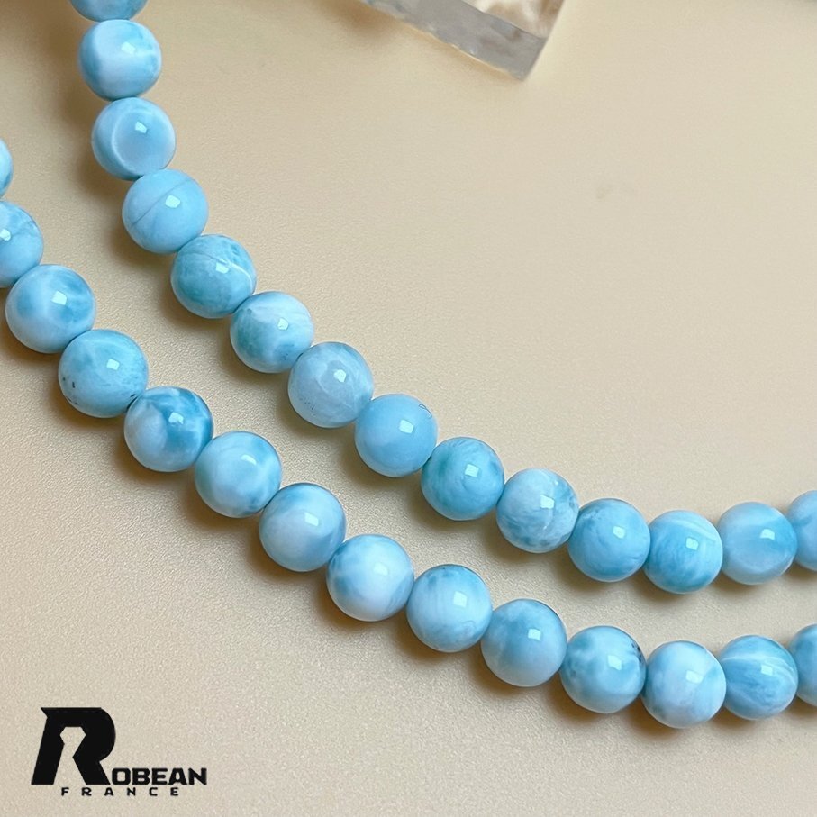 逸品 EU製 定価19万円☆ROBEAN・ドミニカ共和国産のラリマー☆3