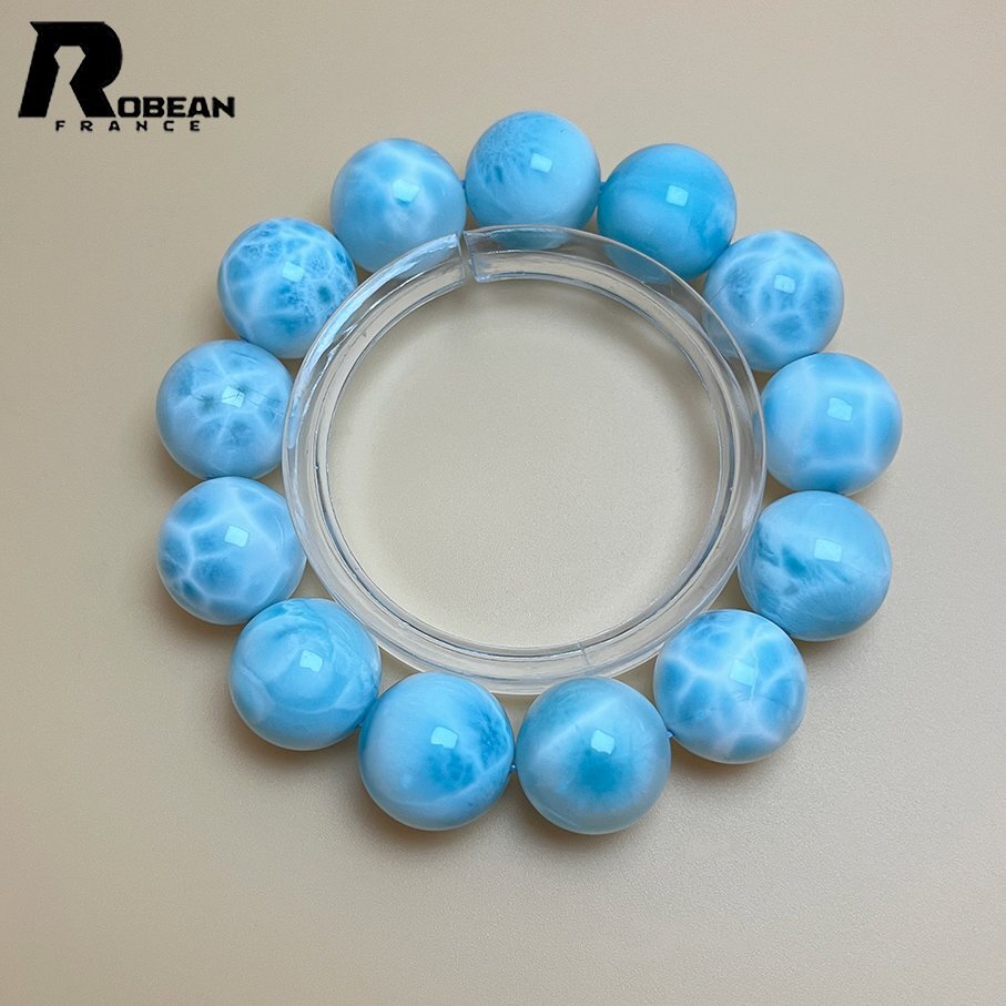 高級 EU製 定価27万円☆ROBEAN・ドミニカ共和国産のラリマー