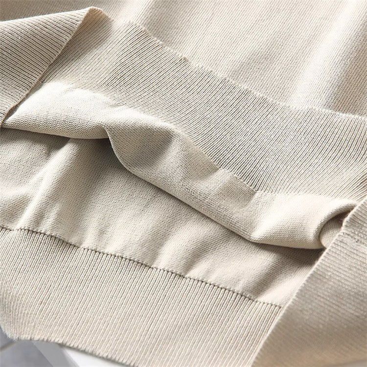 H1089-XL 新品 テンセル混 サマーニット メンズ ゴルフ ストレッチ 半袖 ポロシャツ 夏 薄手 柔らかい 涼感 スキッパー Tシャツ/ホワイト