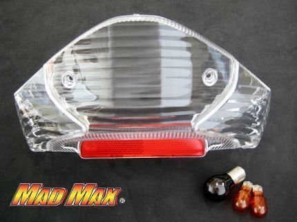 MADMAX аксессуары для мотоцикла SUZUKI Suzuki адрес V125 CF46A прозрачные задние фонари линзы / отражатель клапан(лампа) приложен [ стоимость доставки 800 иен ]