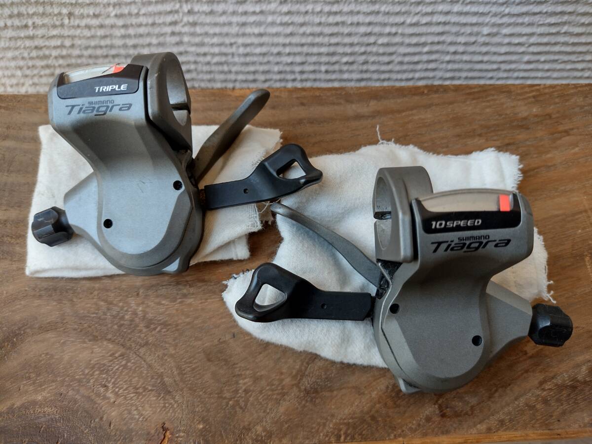 SHIMANO Tiagra SL-4603シフター Yahoo!オークション - シフトレバー 3x10速 Shimano シマノ
