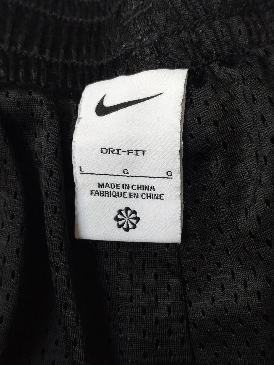 NIKE ナイキ Dri-FIT KD バスケットボール ショート ポリエステ ハーフパンツ size L ブラック 美品 DH7366 風(fēng)車タグ ロゴ刺繍 ワッペン