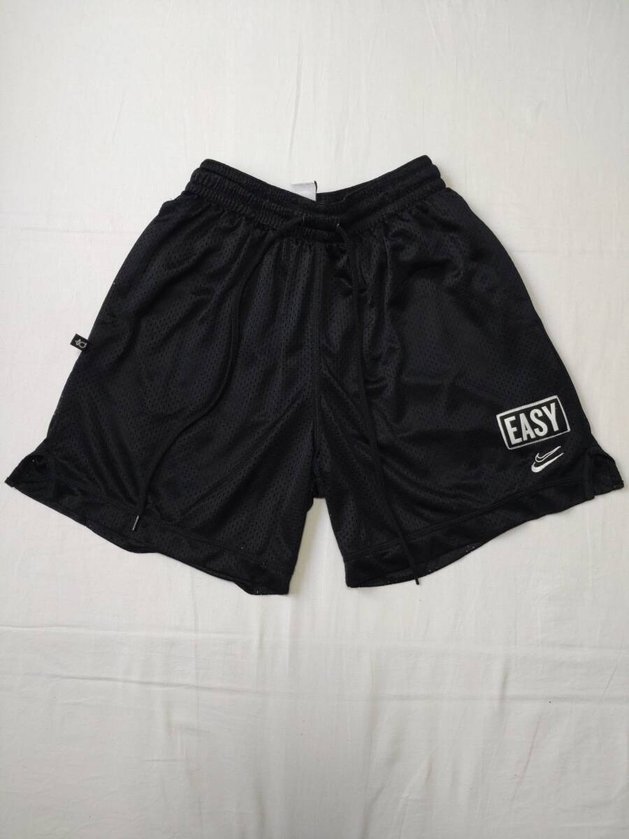 NIKE ナイキ Dri-FIT KD バスケットボール ショート ポリエステ ハーフパンツ size L ブラック 美品 DH7366 風(fēng)車タグ ロゴ刺繍 ワッペン