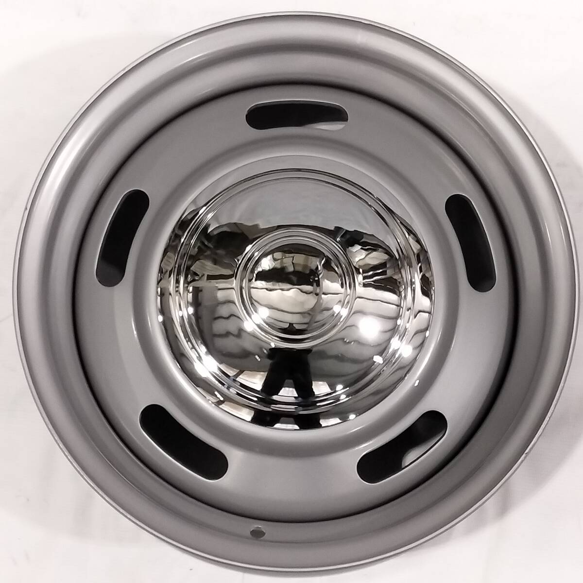 ラリーホイール スチールグレー 15-7.0J 5H114.3/120.65 ＋19 NEREUS NS316 195/65R15 ホワイトリボン 特価品！ 01-2438