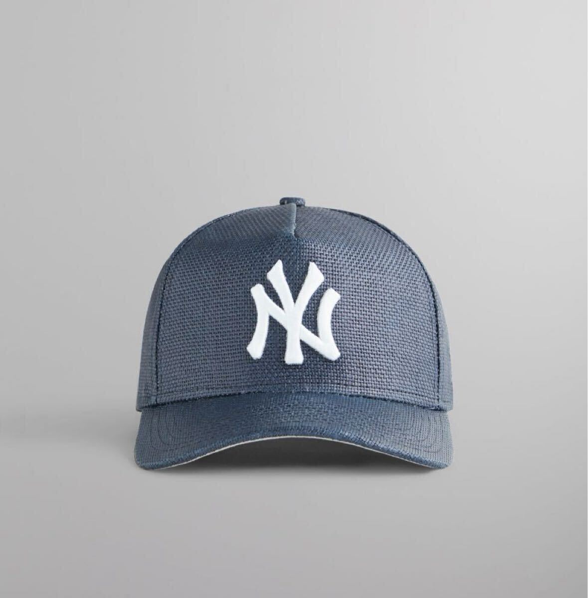 【KITH】New Eraコラボ☆NYヤンキース ラフィア9FORTY キャップ Kith x New Era for the New York Yankees Raffia 9FORTY A