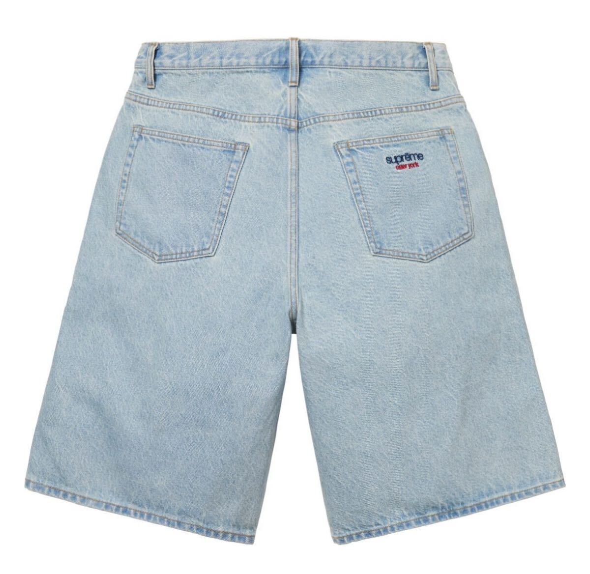 Supreme★バギー デニム ショーツ(2025) Supreme 2025SS Baggy Denim Short Light Washed Indigo 38 XXL