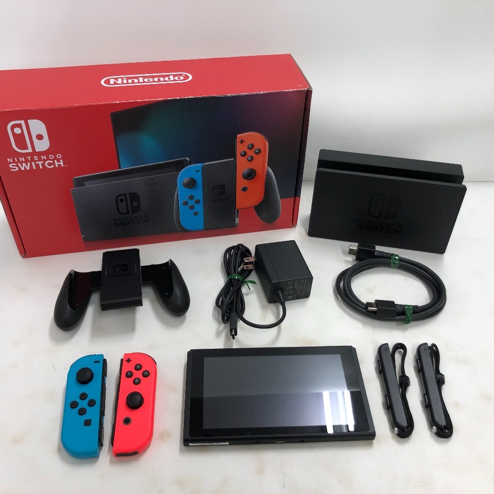 02w14928【1円~】Nintendo Switch本体 HAC-001 Joy-Con(L/R 02w14928【1円~】Nintendo Switch本体 HAC-001 Joy-Con(L/R