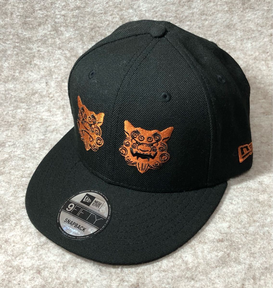 ニューエラ New Era 9FIFTY 沖縄限定 バージョン シーサー キャップ 黒 