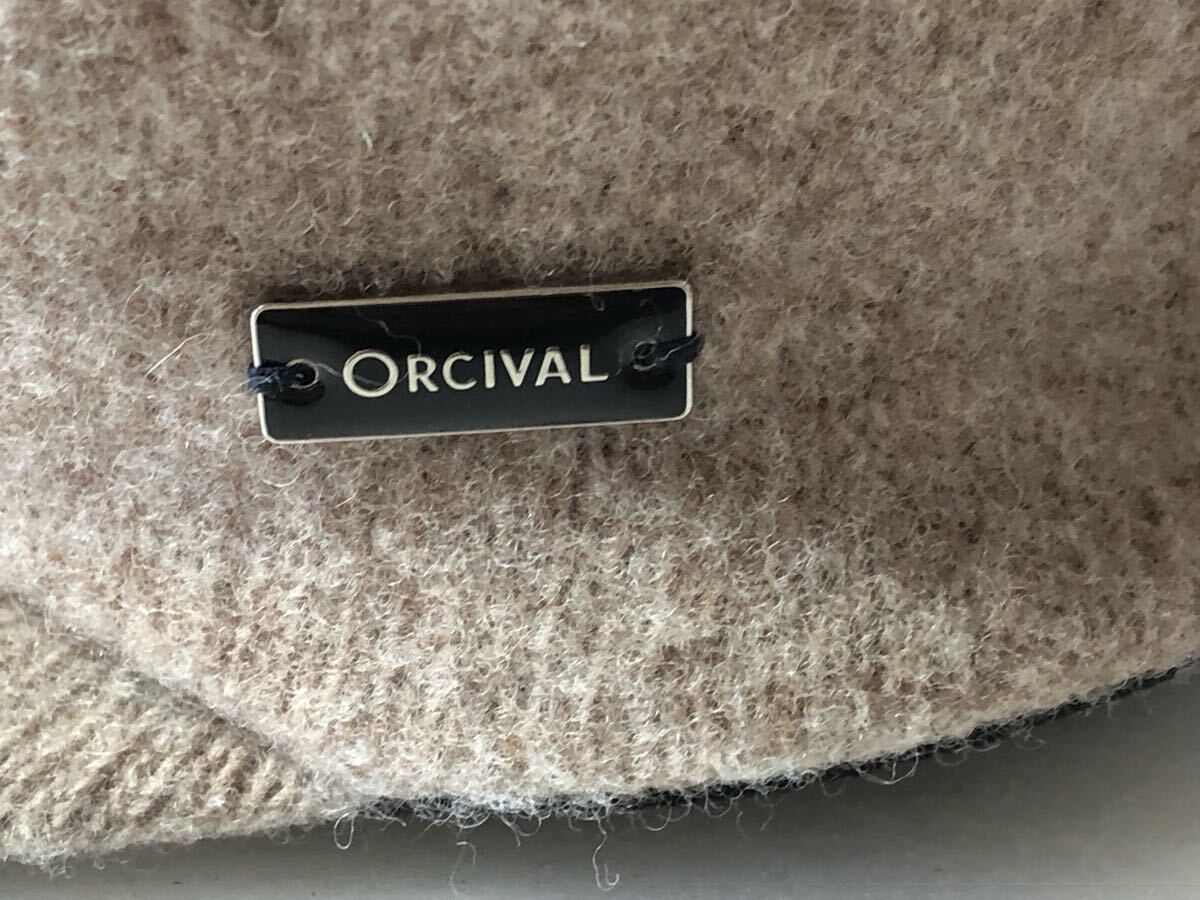 オーシバル Orcival ウール キャスケット 帽子_画像3