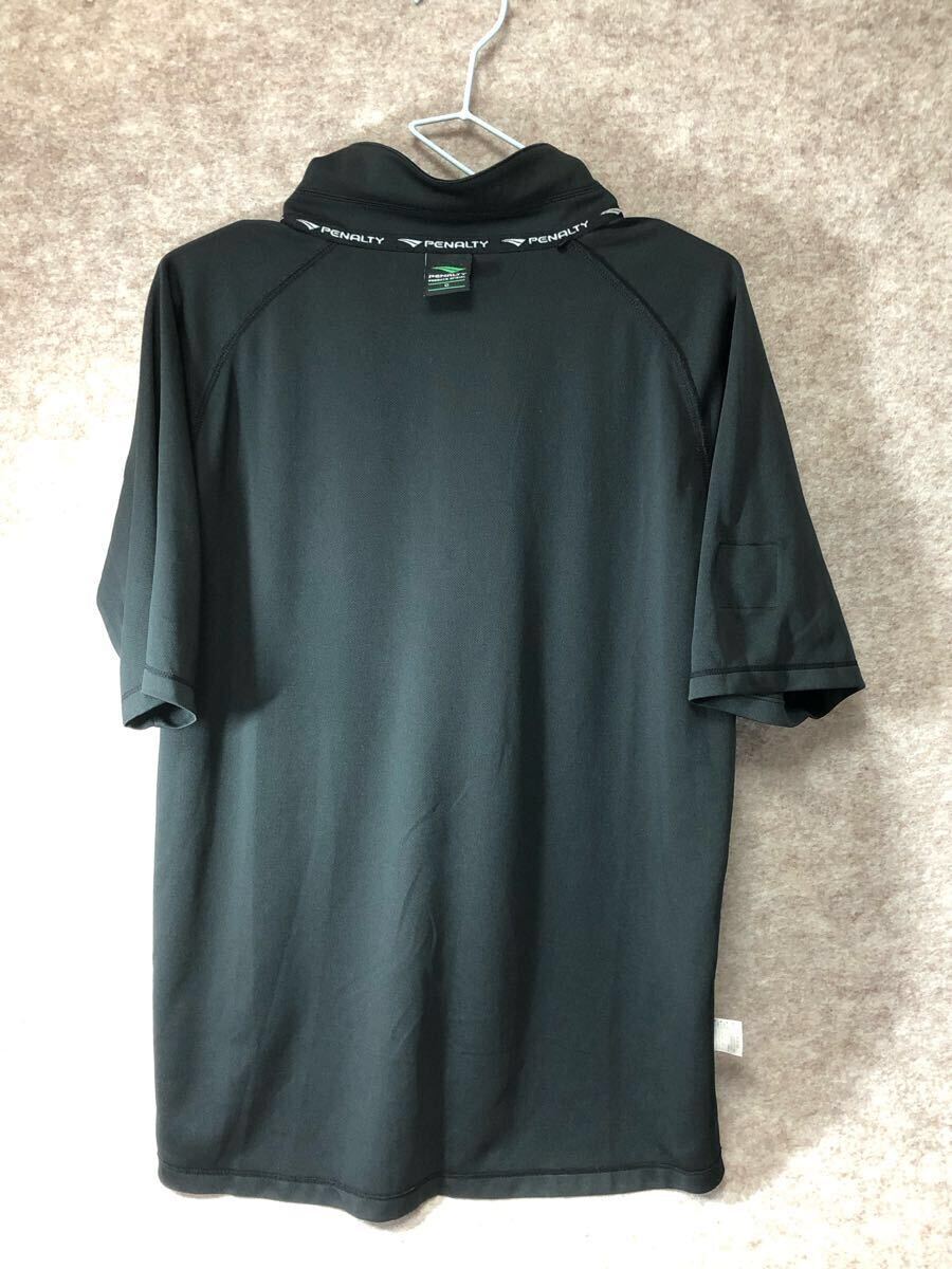 ペナルティ PENALTY サッカー 審判シャツ 半袖 レフリー Oサイズ (XL)