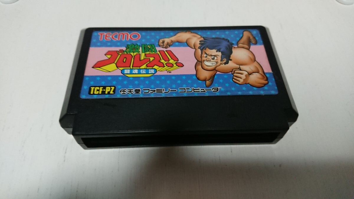 激闘プロレス!! 闘魂伝説☆ファミコンソフト☆同梱可能☆_画像1