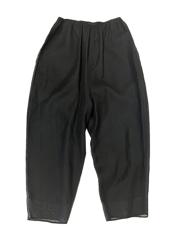テン ハンドクラフテッドモダン TENNE HANDCRAFTED MODERN 定価46200円 レイヤードパンツ layered pants FREE ブラック 黒 日本制