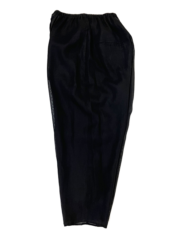 テン ハンドクラフテッドモダン TENNE HANDCRAFTED MODERN 定価46200円 レイヤードパンツ layered pants FREE ブラック 黒 日本制