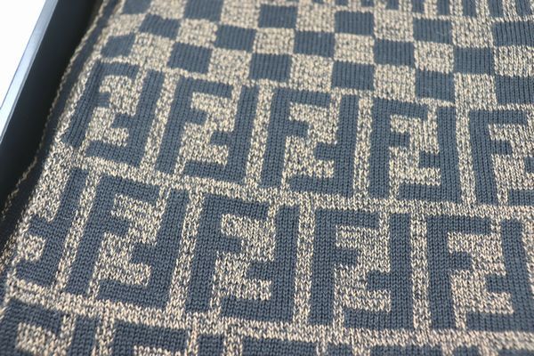 ★1円スタート 売り切り★未使用★FENDI/フェンデ?！铳亥氓铳Ι`ル 100％★毛布/ブランケット★160cm×220cm★Nランク★