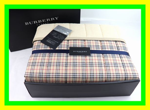 BURBERRY バーバリー パッドシーツ 100cm×205cm キルティング製