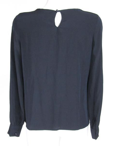 ジルスチュアート JILL STUART ネイビー ブラウス Ｍ