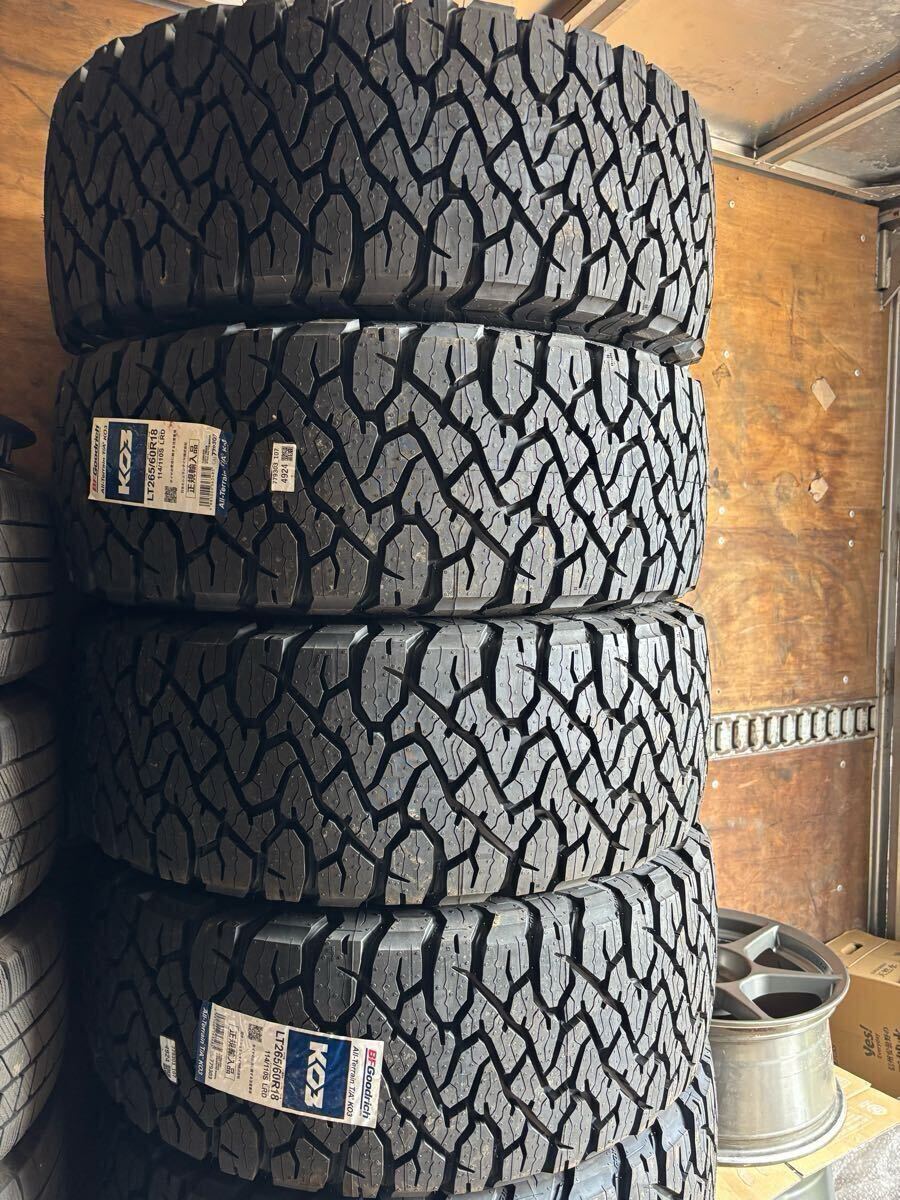 BF Goodrich 265/60R18 4 шт. комплект KO3 All-Terrain All-Terrain 2024 год производства Prado Hilux G Class 