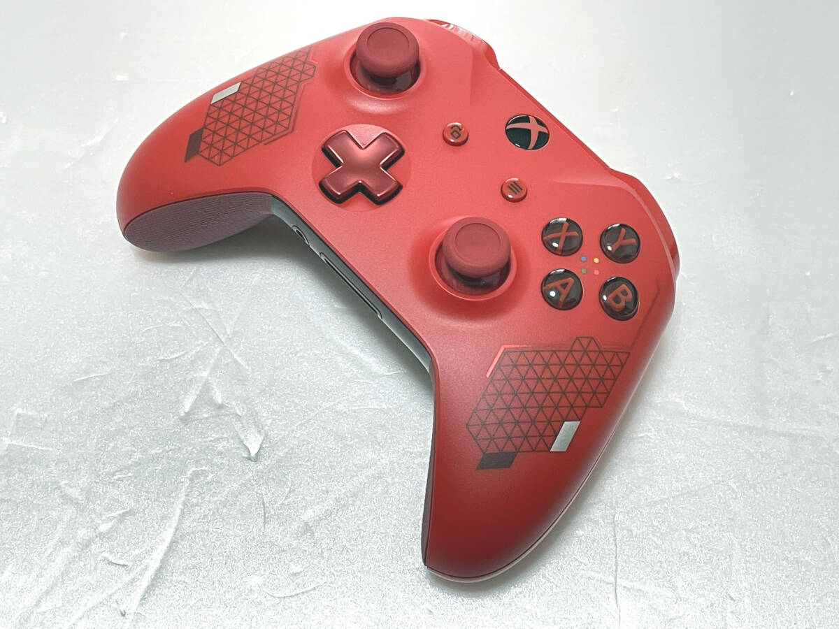 美品 Xbox ワイヤレス コントローラー スポーツレッド SPORT RED_画像5