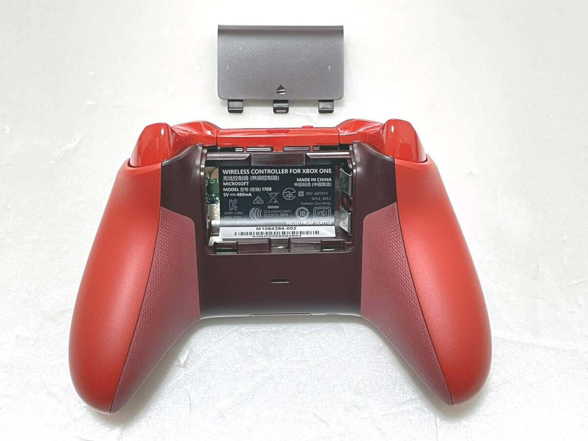 美品 Xbox ワイヤレス コントローラー スポーツレッド SPORT RED_画像9