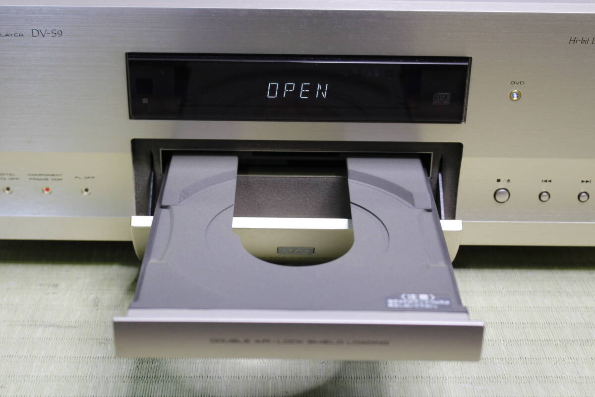 ☆72☆USED☆動(dòng)作品☆Pioneer パイオニア DVDプレヤー DV-S9 リモコン付屬