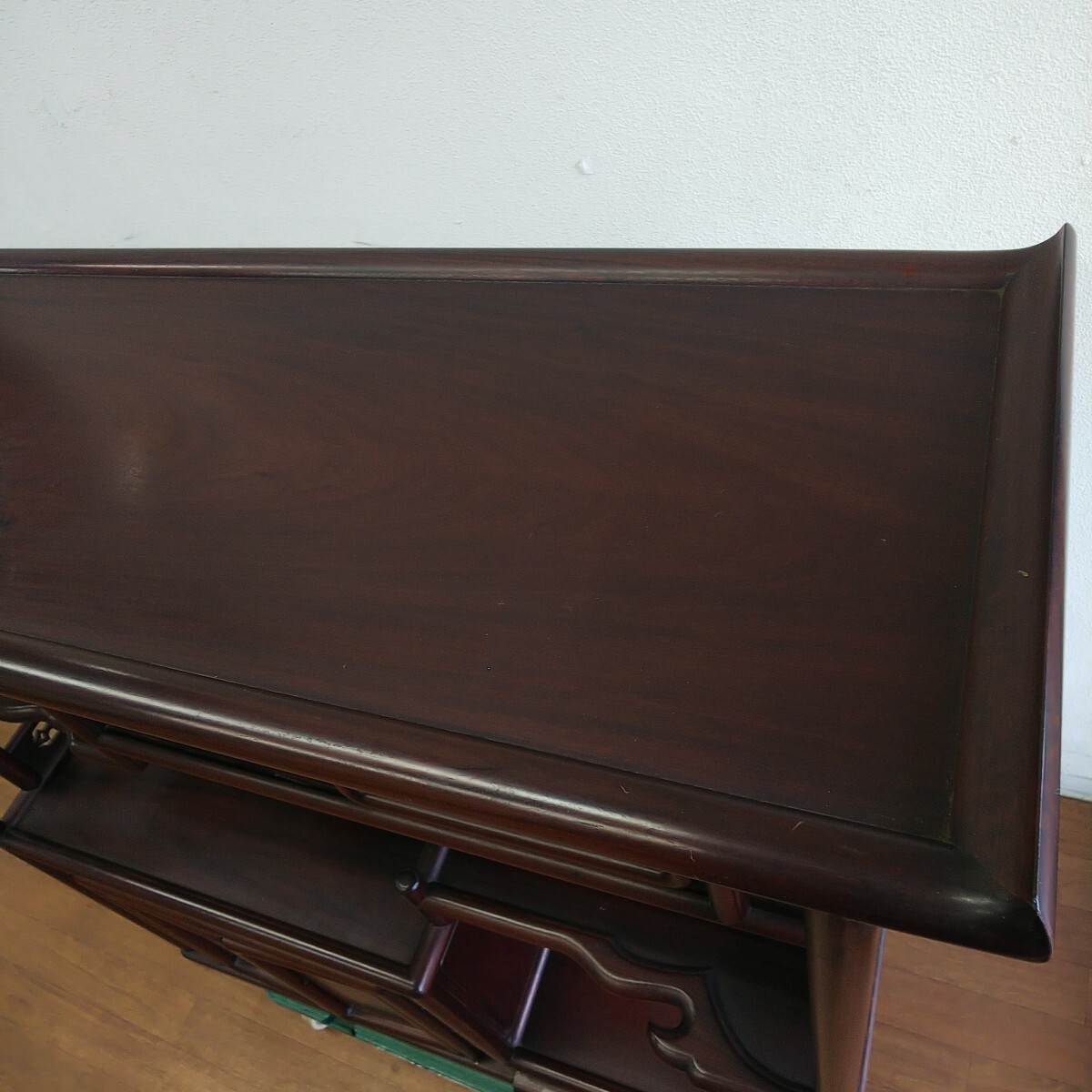 インテリア　花梨製 茶箪笥 飾り棚 茶棚 和家具 木製 彫刻 2025年最新】Yahoo!オークション -花梨 茶棚の中古品・新品・未