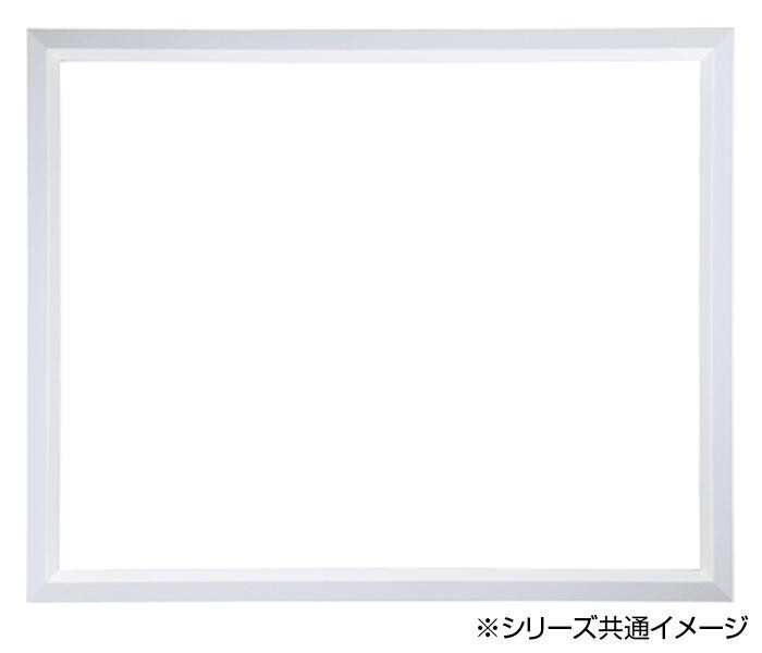 デッサン額　木製フレーム　桜三角　ホワイト　八ツ切303×242　アクリル_画像3