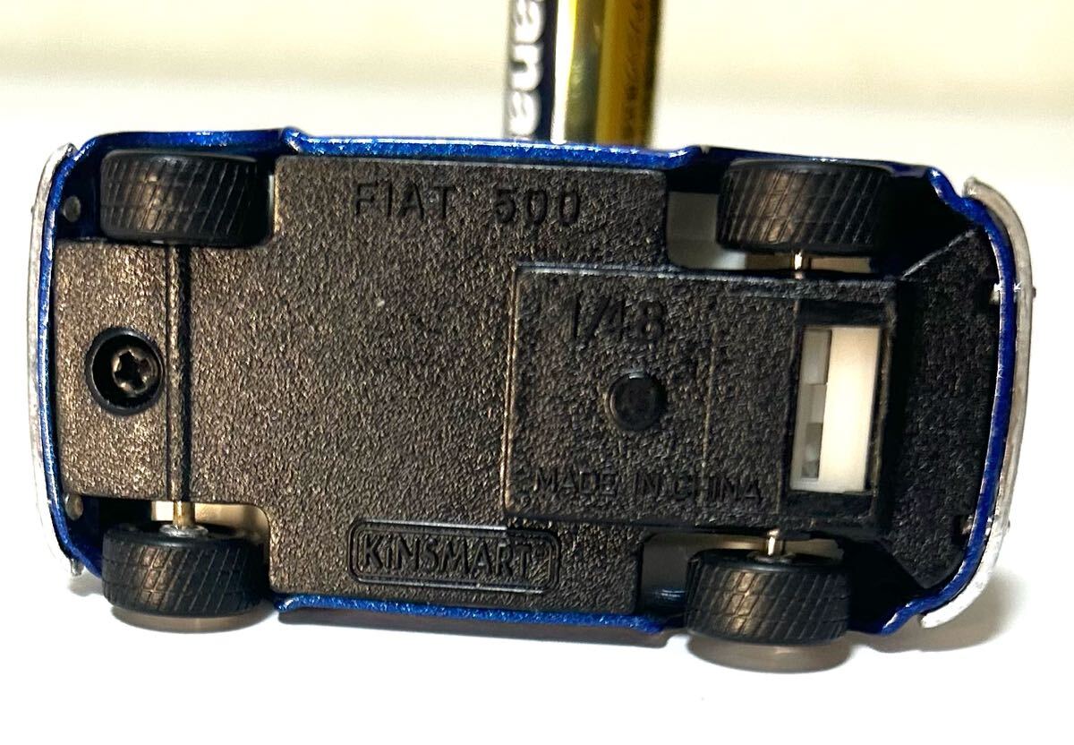 キンスマート KiNSMART 1/48 フィアット 500 FIAT500 ミニカー 送料180円_画像7